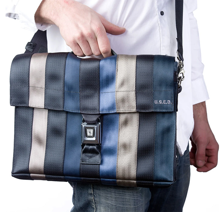 Seat belt messenger bag on sale