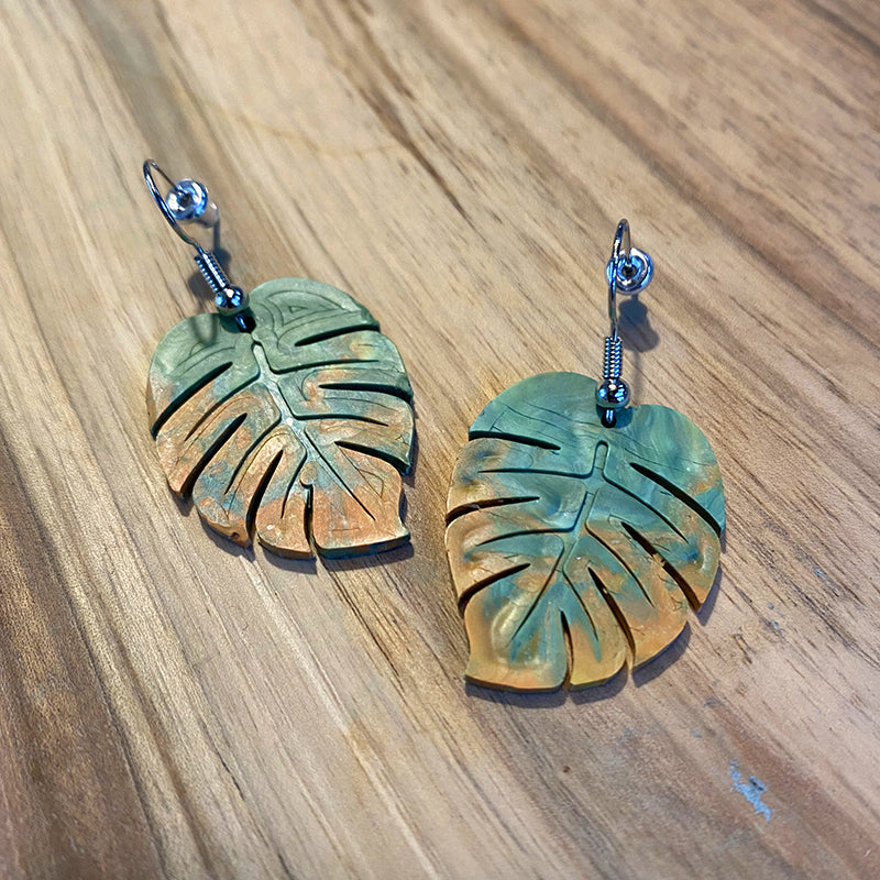 Earrings from recycled material store