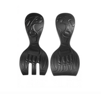 Raven Salad Server Set