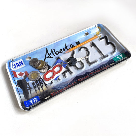 Recycled License Plate Tray – Trading Post at Bear Spring