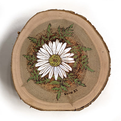 Cedar Cookie Flower Art