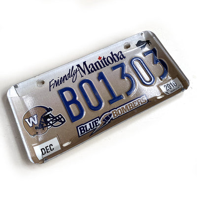 Recycled License Plate Tray