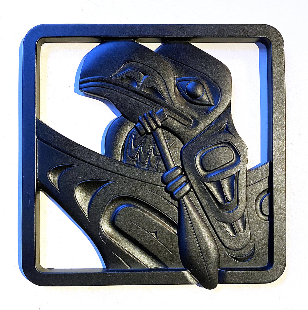 Traveling Raven Trivet