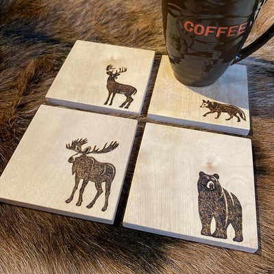 Birch Coaster Sets