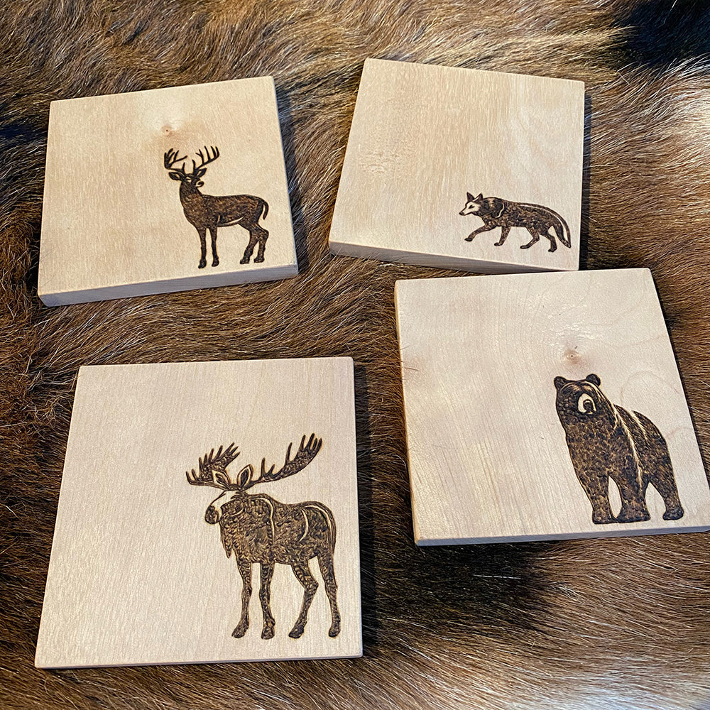Birch Coaster Sets