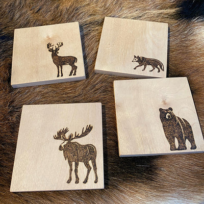 Birch Coaster Sets