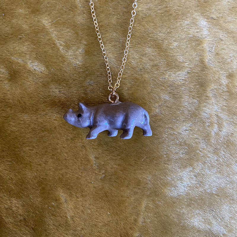 Small Porcelain Animal Necklace