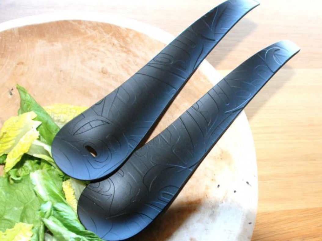 Sea to Sky Salad Server Set