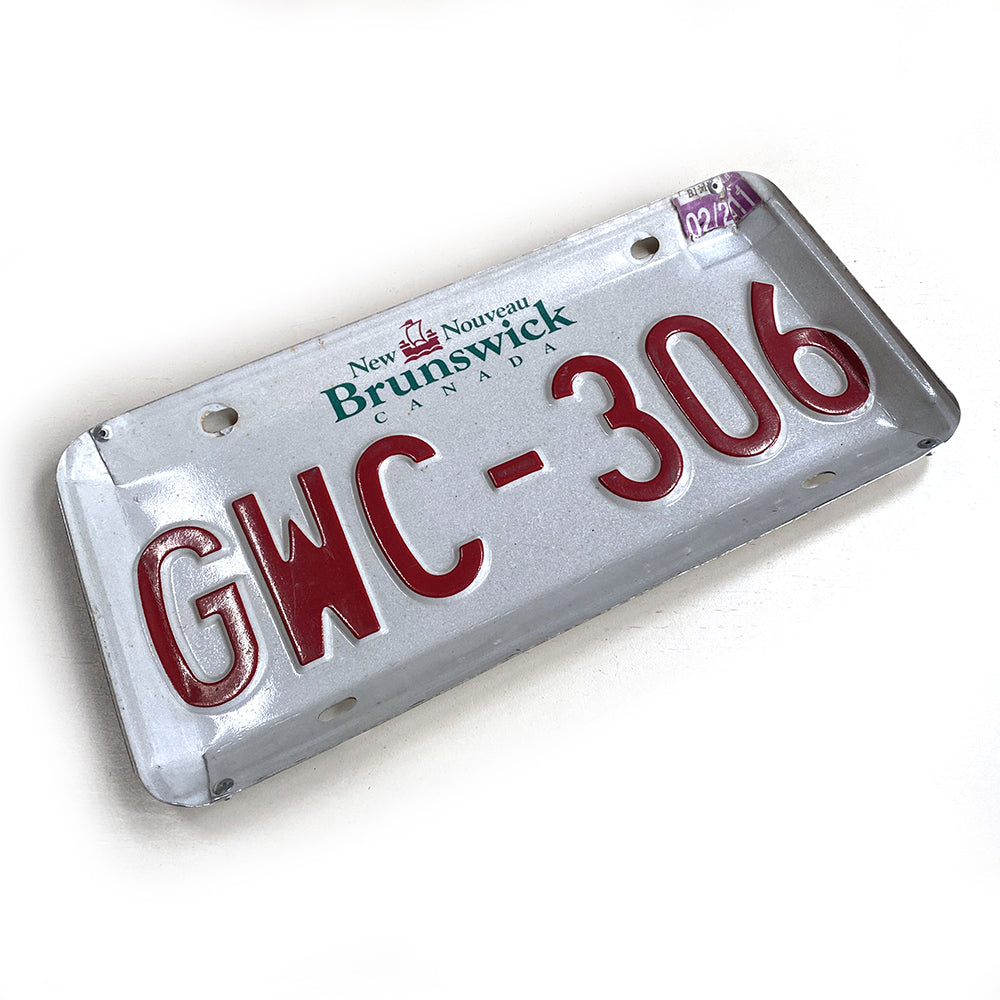 Recycled License Plate Tray