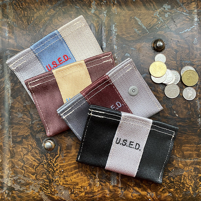 Recycled Seat Belt Coin Purse