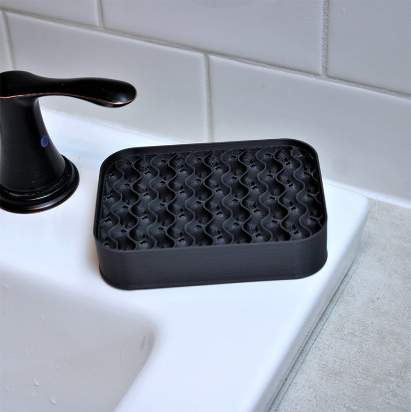 Recycled Plastic Rectangle Soap Dish