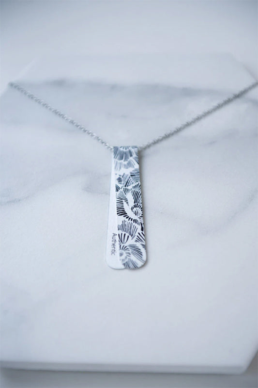 Recycled Aluminum Layered Necklace