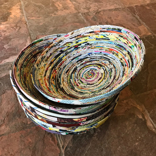 Recycled Paper Bowl